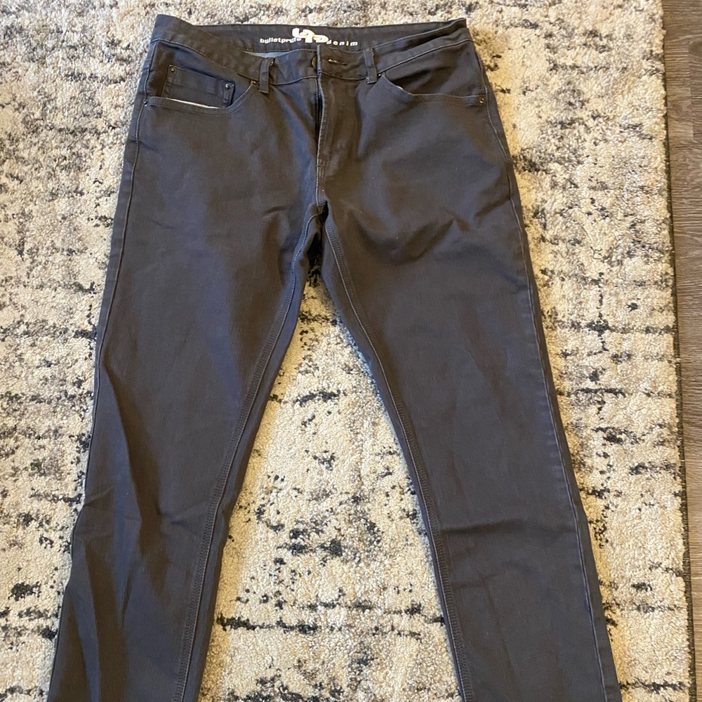 Bulletprufe Slim 34x32 Grey Jeans